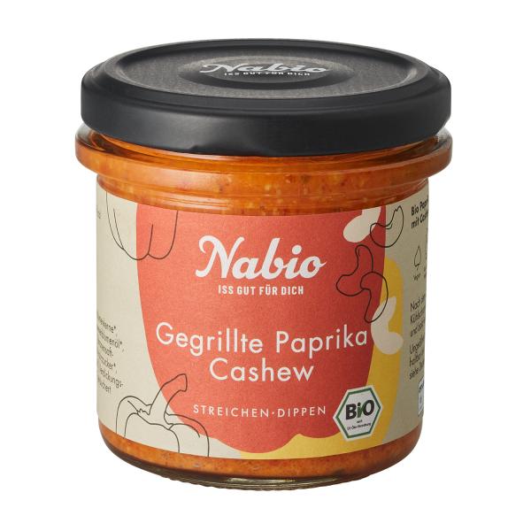 Nabio Aufstrich Gegrillte Paprika Cashew von Nabio