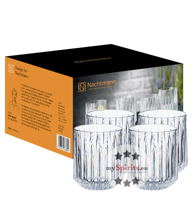 4 x Nachtmann Jules Tumbler-Becherglas von Nachtmann