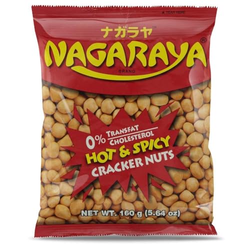 6er Pack NAGARAYA Erdnüsse würzig scharf [6x 160g] Hot & Spicy von Nagaraya