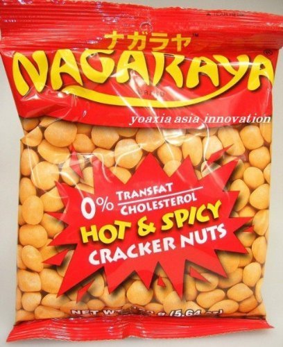 Cracker Nuts (Hot N Spicy) - 5.64oz (Pack of 6) by Nagaraya von Nagaraya