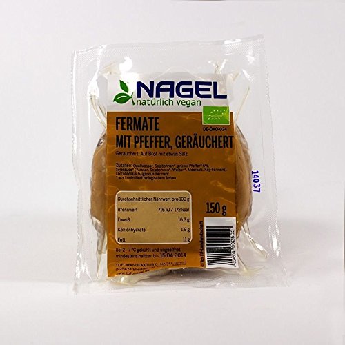 Nagel Fermate Mit Pfeffer Geräuchert - Bio - 150g von Nagel Tofu