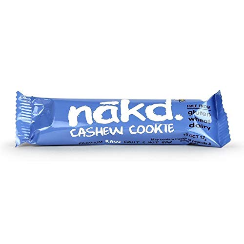 Nakd Beere Kaschu Kekse Gluten-frei Bar 35g (Packung zu 8) von Nakd