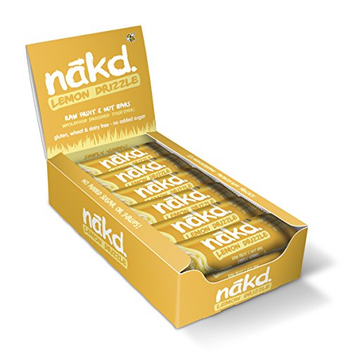 Nakd Fruit and Nut bars (18er Pack) (Lemon Drizzle) von Nakd