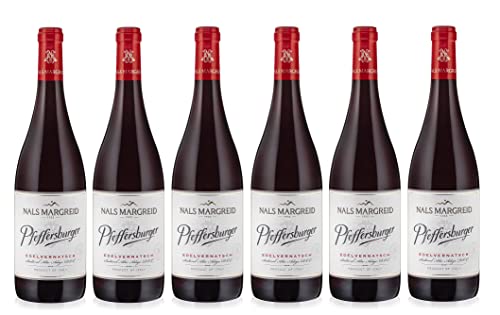 6x 0,75l - 2023er - Nals Margreid - Pfeffersburger - Edelvernatsch - Alto Adige D.O.P. - Südtirol - Italien - Rotwein trocken von Nals Margreid