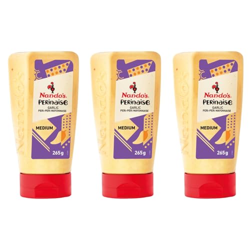 Nando's Knoblauch PERinaise PERi-PERi Mayonnaise - 3x 265g von Nando's