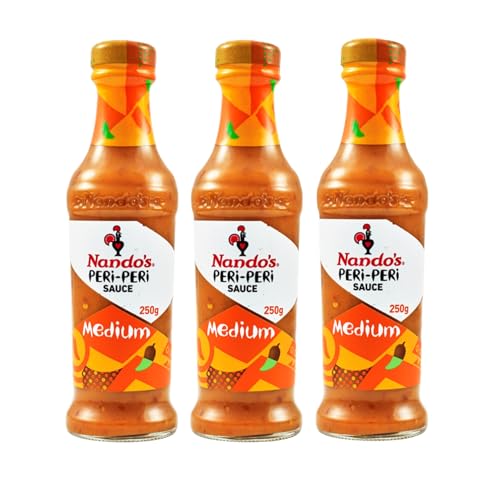 Nando's PERi-PERi Sauce Mittelscharf Soße - 3x 250g von Nando's