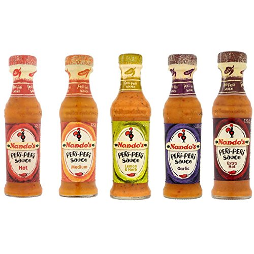 Nando's Peri Peri Sauce im 5er Set von Nando's