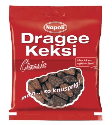 Napoli Dragee Keksi 165g, Classic - 18 x 165g von Napoli