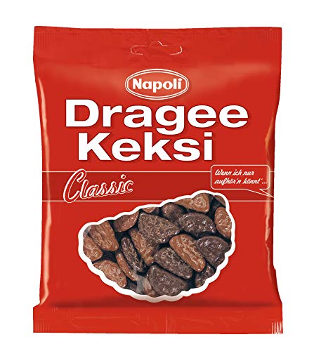 Napoli Dragee-Keksi Classic 165g, 6er Pack (6 x 165 g) von SSC NAPOLI