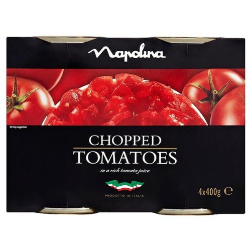 Napolina Tomaten, gehackt, 6 x 4 x 400 g von Napolina