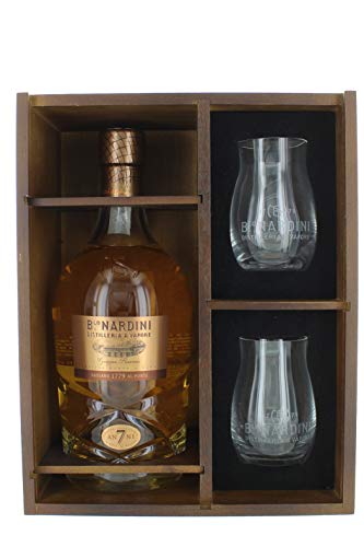 Grappa Riserva 7 Anni Selezione Nardini Cl 70 In Legno + 2 Bicchieri von Nardini Bortolo