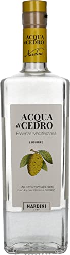 NARDINI Acqua di Cedro 29% vol. - fruchtiger Zitronen-Likör, intensiv duftend nach Zitrone und süßlich schmeckend - perfekt als Alternative zu Limoncello oder Limoncino (1 x 0,7l) von Nardini