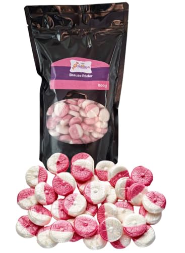 Naschig Brause Räder Bonbons 800g | Bonbons mit Brause-Füllung von Naschig