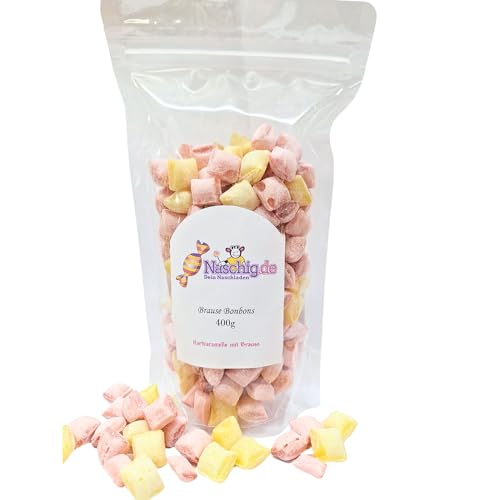 Naschig Brausebonbons Lutschbonbons 400g von Naschig