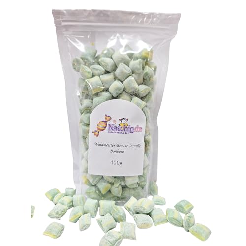 Naschig Waldmeister Vanille Brause Bonbons 400g von Naschig