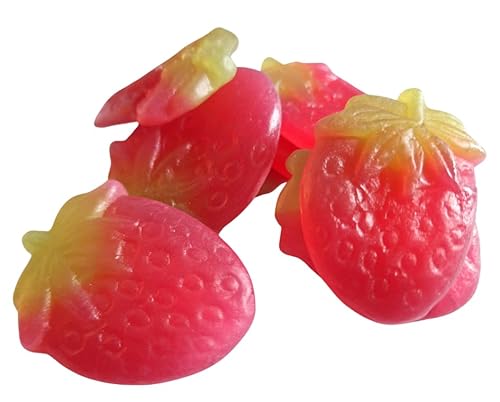 Naschig vegetarische Fruchtgummi Erdbeeren 800g von Naschig