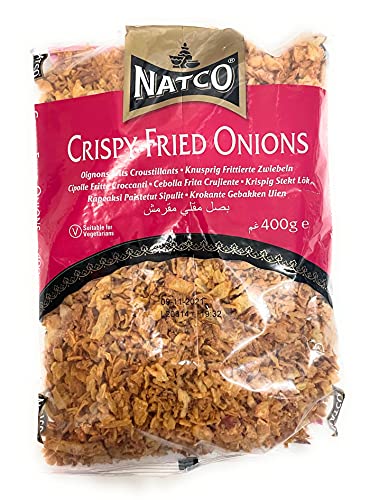 Natco Knusprige Bratenzwiebeln, 400 g von NAZUSA