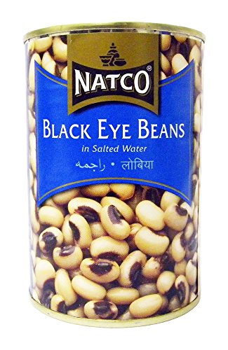 Natco Black Eye Beans - 400 g (4 Stück) von Natco