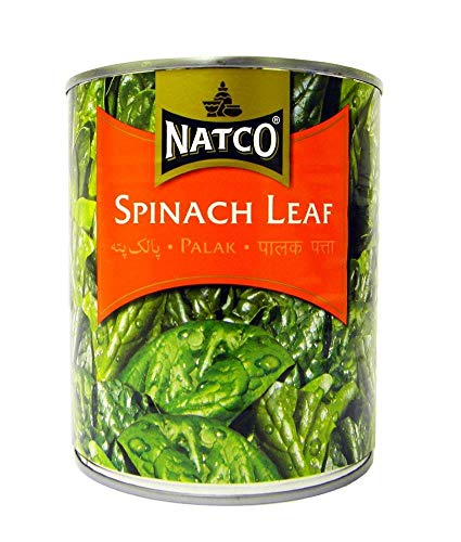 Natco Blattspinat Palak - 380g - 2er-Packung von Natco