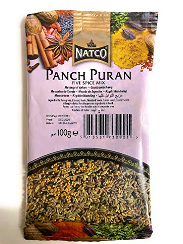 Natco Panch Puran ( 5 Spice ) 100g von Natco