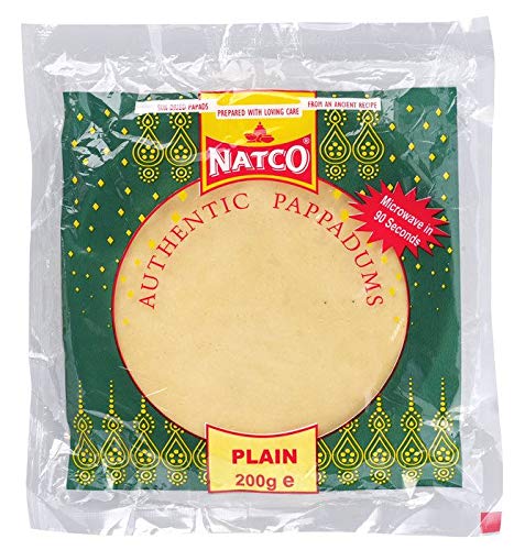 Natco Plain Fladenbrot - 200g - 2er-Packung von Natco