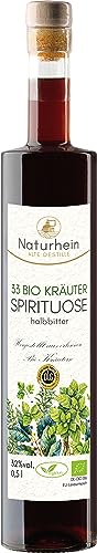 NatuRhein Bio Spirituose (Kräuter, 0,5 l) von NatuRhein