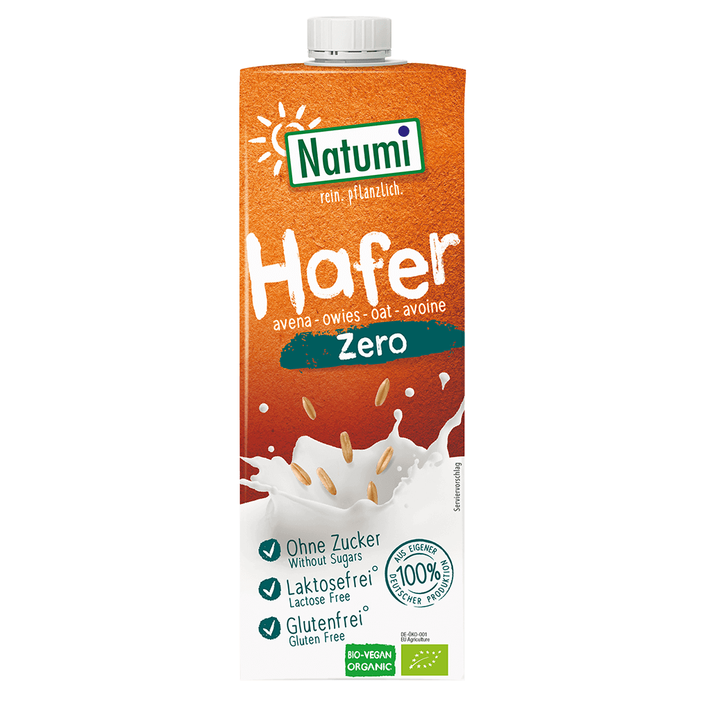 Bio Hafer Drink Zero von Natumi