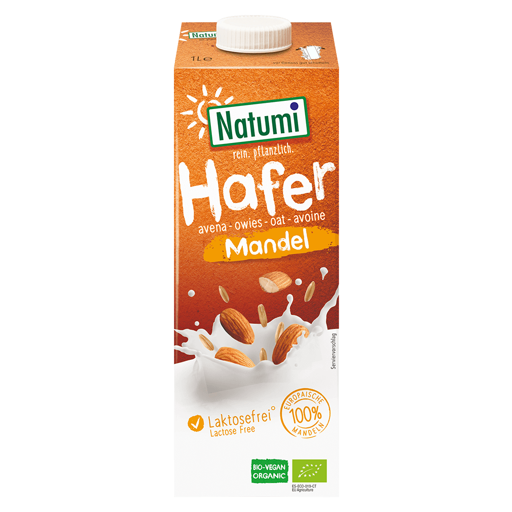 Bio Hafer-Mandel Drink von Natumi