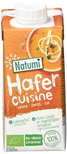 Natumi Bio-Hafer-Creamer, 15 x 200 ml – laktosefrei, veganer Bio-Creamer, hergestellt aus deutschem Hafer, milchfreie, milchfreie Alternative von Natumi