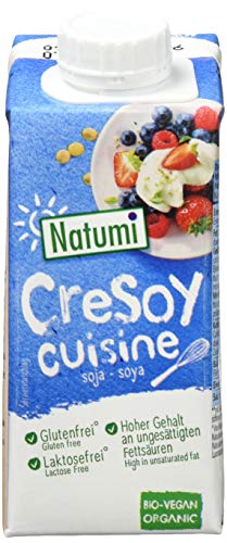 Natumi Bio-Soja-Creamer, 15 x 200 ml – laktosefrei, glutenfrei, veganer Bio-Creamer, milchfreie, milchfreie Alternative von Natumi