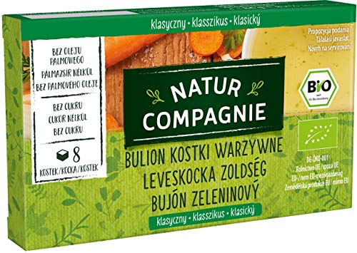 BRÜHE - GEMÜSEWÜRFEL OHNE ZUCKERZUSATZ BIO 84 g - NATUR COMPAGNIE von Natur Compagnie