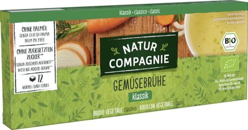 Gemüsebrühe, 12 Würfel von Natur Compagnie