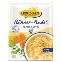 Hühnersuppe mit Nudeln im Beutel von Erntesegen