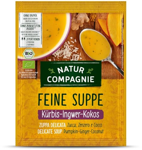 Kürbis-Ingwer-Kokos Suppe von Natur Compagnie