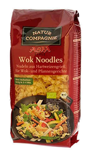 Natur Compagnie Bio ASIA Wok Noodles (1 x 250 gr) von Natur Compagnie