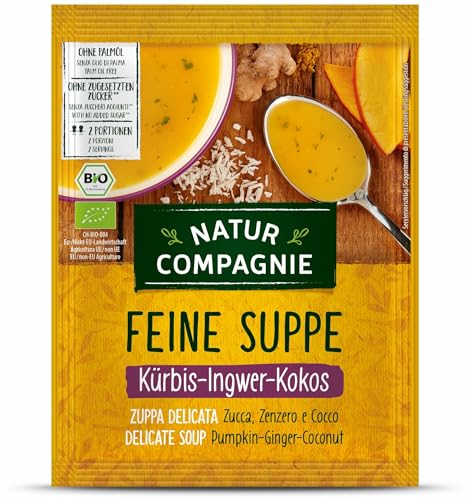 Natur Compagnie Bio Kürbis-Ingwer-Kokos Suppe (1 x 40 gr) von Natur Compagnie