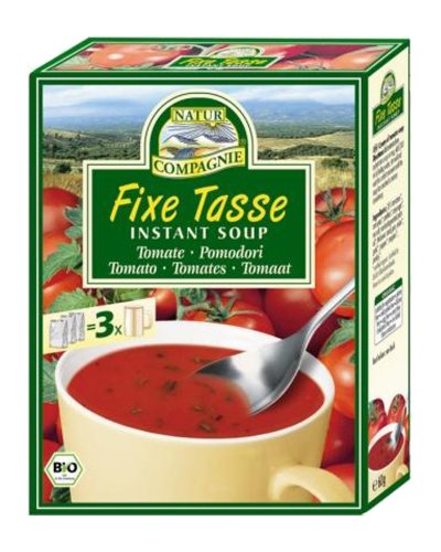 Natur Compagnie Fixe Tasse Tomate Instant-Suppe, 20 g von Natur Compagnie