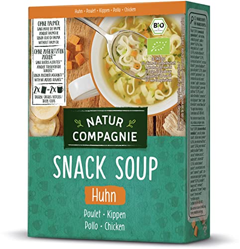 Snack Soup Huhn 2 x 34 gr von Natur Compagnie