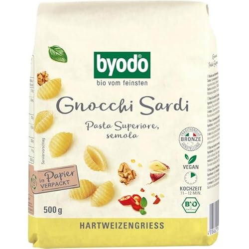 Byodo Hartweizen-Gnocchi-Sardi (500 g) - Bio von Byodo