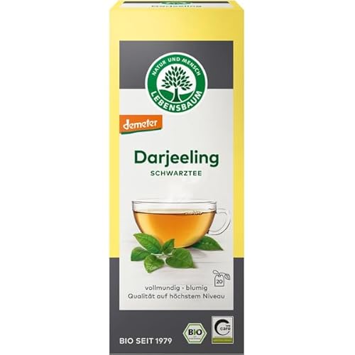 Lebensbaum Schwarztee Indien Darjeeling Ambootia PGI im Beutel (40 g) - Bio von Natur.com