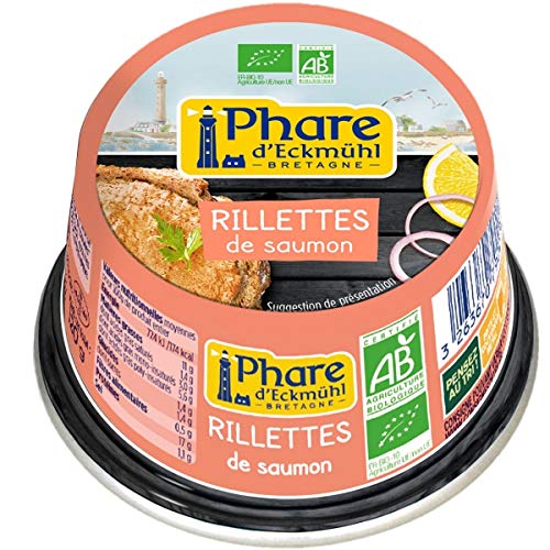 Phare d'Eckmühl Lachs-Pastete (120 g) - Bio von Natur.com