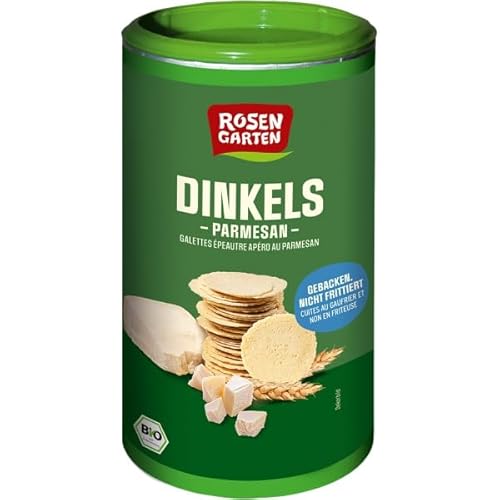 Rosengarten Dinkel-Parmesan-Cracker (100 g) - Bio von Natur.com