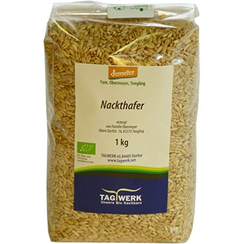 TAGWERK Nackthafer aus Bayern (1 kg) - Bio von Natur.com