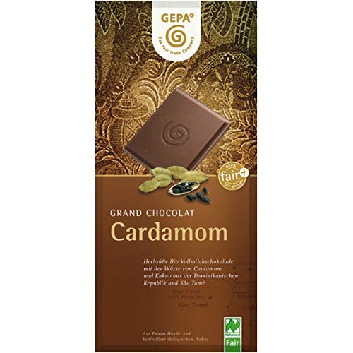 gepa Vollmilchschokolade mit Kardamom (100 g) - Bio von Natur.com