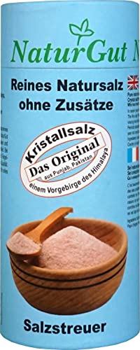 Kristallsalz fein Streudose 350 g von NaturGut