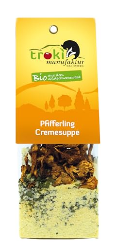 Pfifferling Cremesuppe 75g kbA Feincremige Pfifferling-Kartoffelsuppe - Schnelle Bio-Vollwertküche (2 Portionen, 3 Min. Kochzeit) von NaturGut