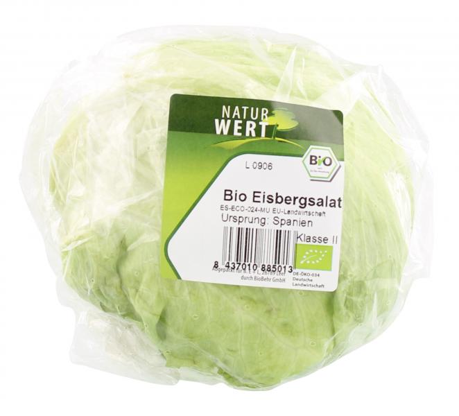 Bio Eisbergsalat von NaturWert Bio