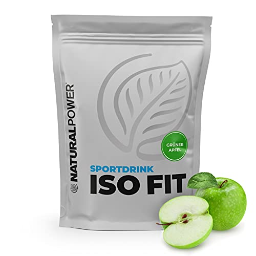 Naturalpower Sportdrink ISO FIT 1500g Grüner Apfel von dutis