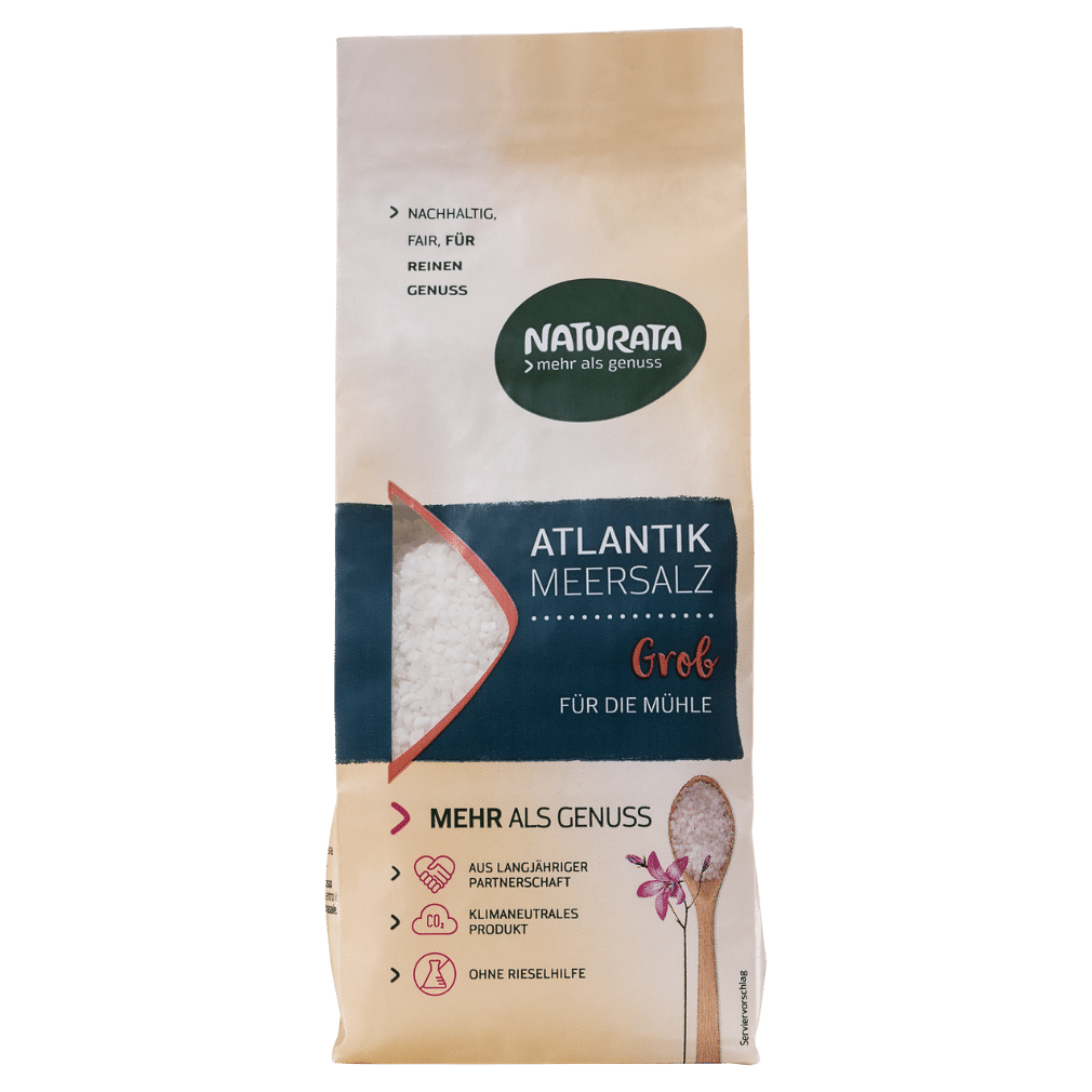 Atlantik Meersalz grob, 500g von Naturata