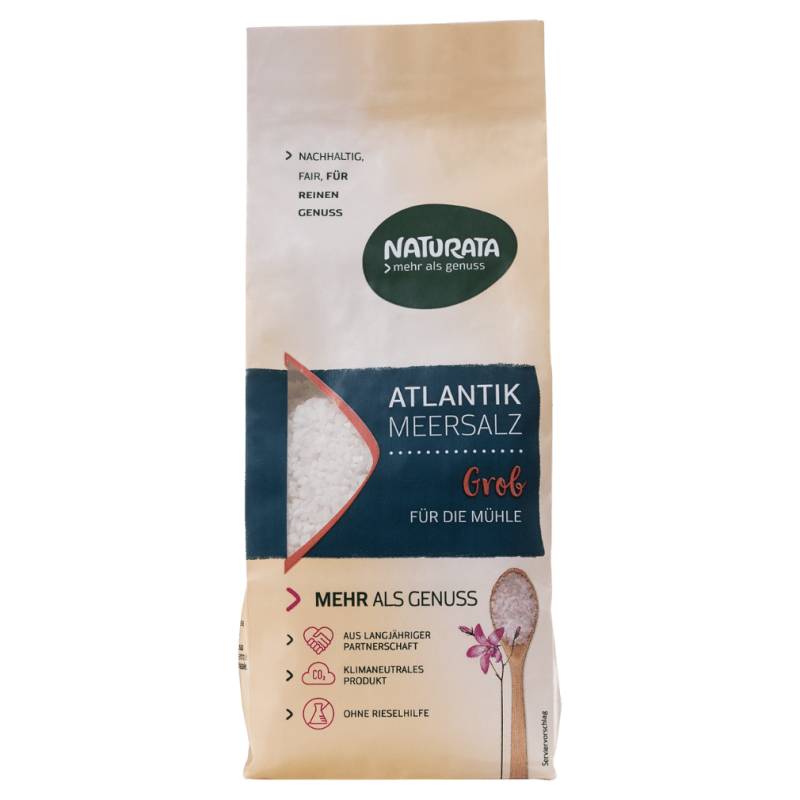 Atlantik Meersalz grob, 500g von Naturata